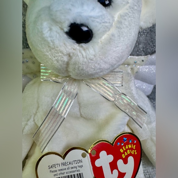 Ty Beanie Babies Herald The Angel Bear - Picture 13 of 14